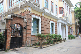 广东省广州沙面城市建筑