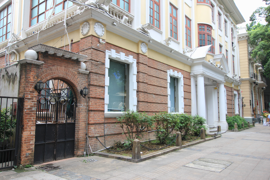 广东省广州沙面城市建筑 广东省广州沙面城市建筑