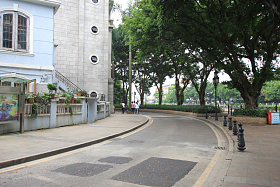 广东省广州沙面城市建筑