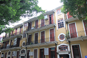 广东省广州沙面城市建筑