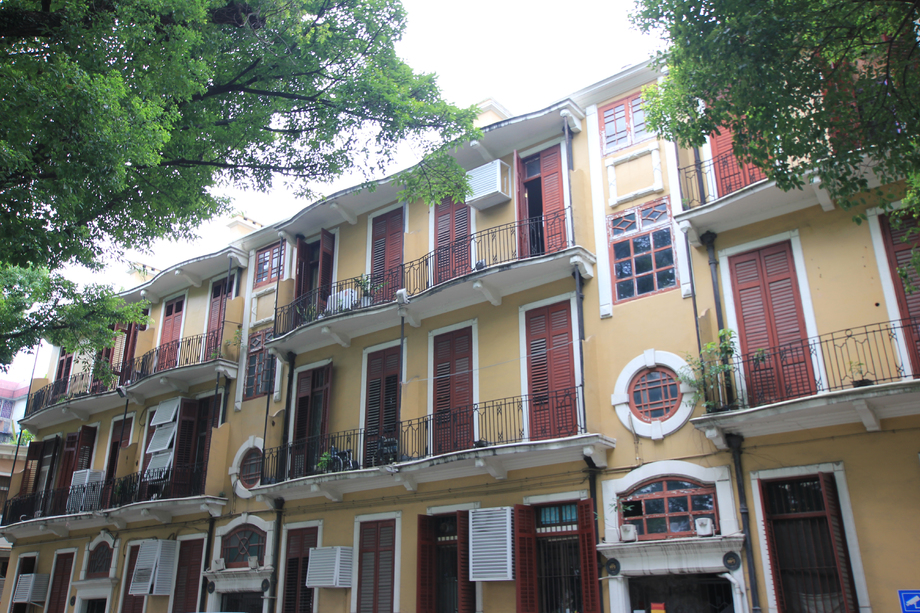 广东省广州沙面城市建筑 广东省广州沙面城市建筑