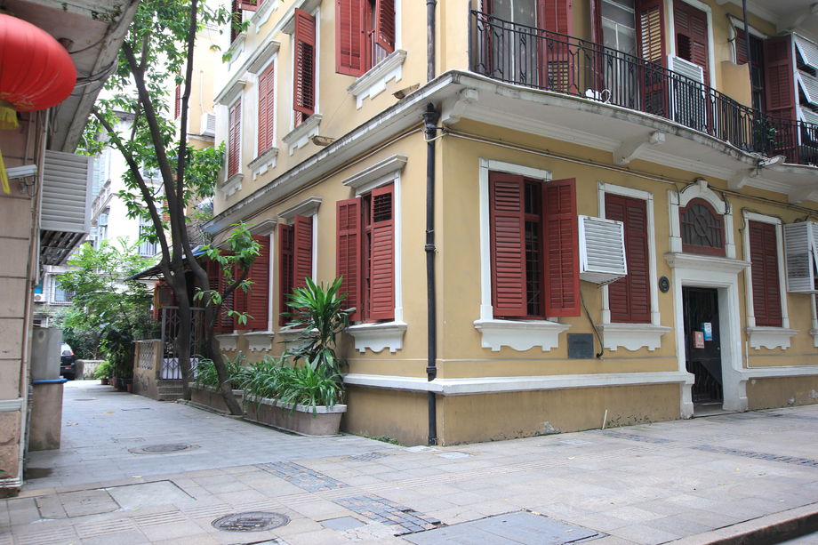 广东省广州沙面城市建筑 广东省广州沙面城市建筑