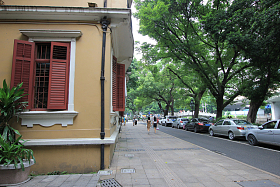 广东省广州沙面城市建筑