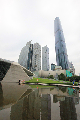 广东省广州珠江新城图片