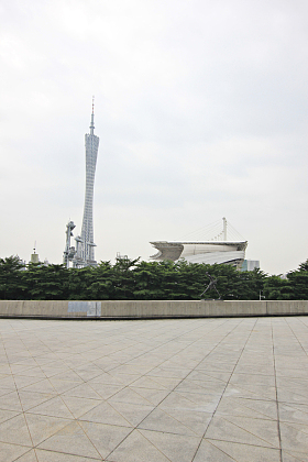 广东省广州珠江新城城市建筑