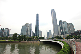 广东省广州珠江新城城市建筑图片