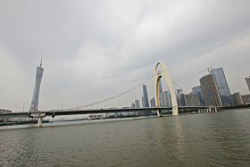 广东省广州珠江新城城市建筑照片