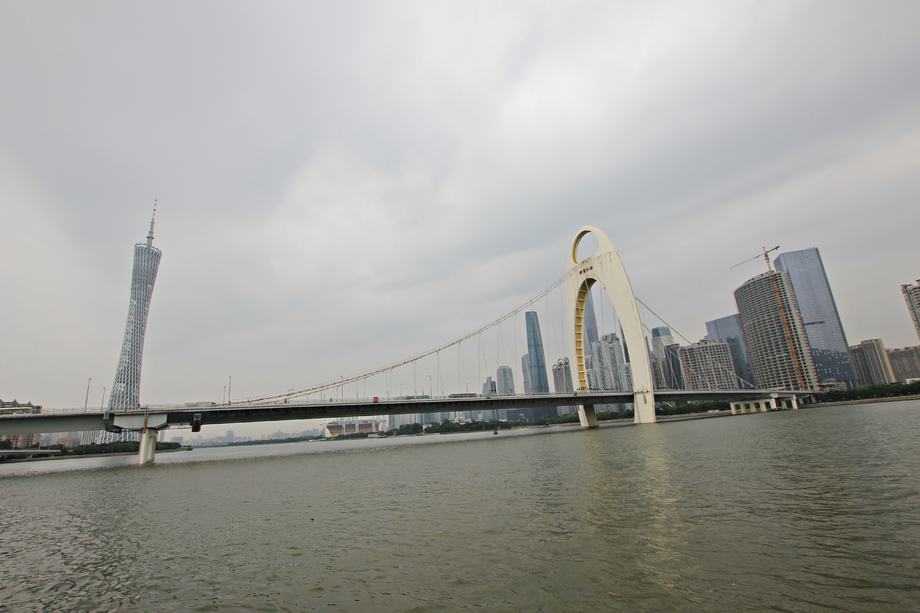 广东省广州珠江新城城市建筑照片