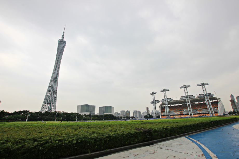 广东省广州珠江新城城市建筑图片