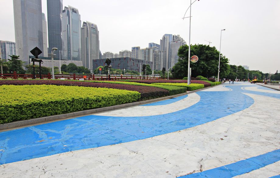 广东省广州珠江新城城市建筑图片