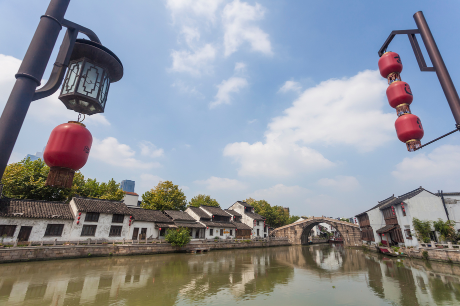 江苏省无锡清名桥古运河景区 江苏省无锡清名桥古运河景区