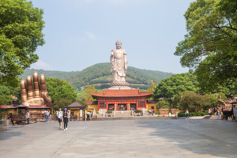 江苏省无锡灵山大佛 江苏省无锡灵山大佛
