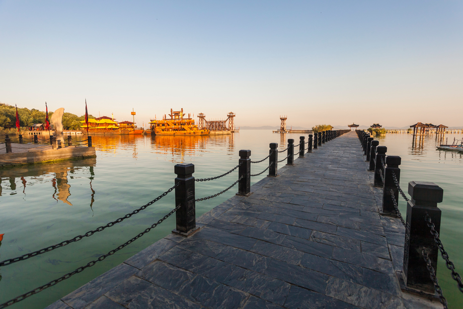 江苏省无锡三国城照片 江苏省无锡三国城照片