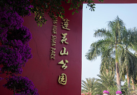 广东省深圳莲花山公园图片