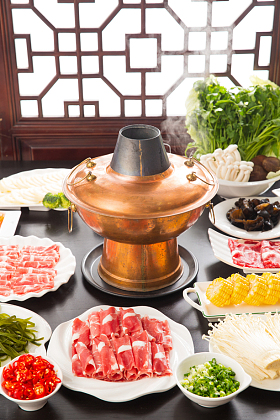 涮羊肉照片