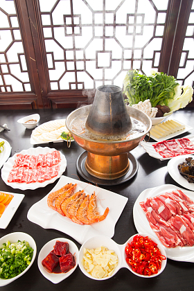 涮羊肉照片