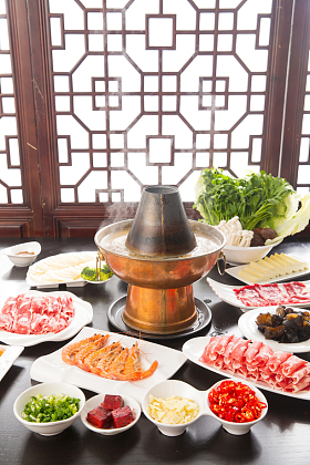 涮羊肉照片