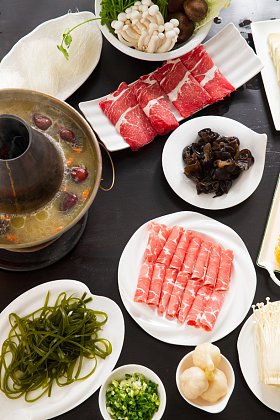 涮羊肉照片