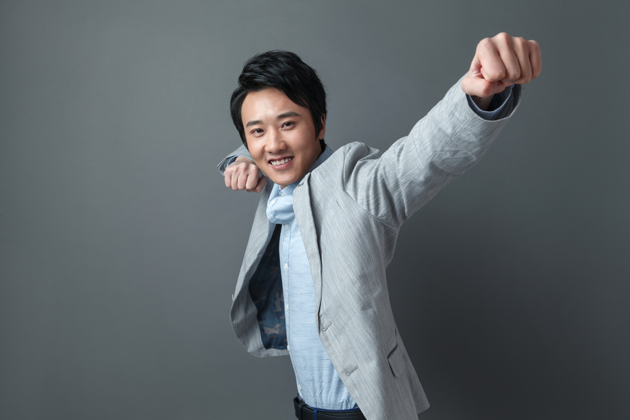 男白领