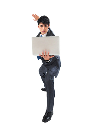 功夫男白领图片