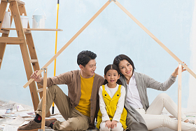 快乐家庭装修房子图片