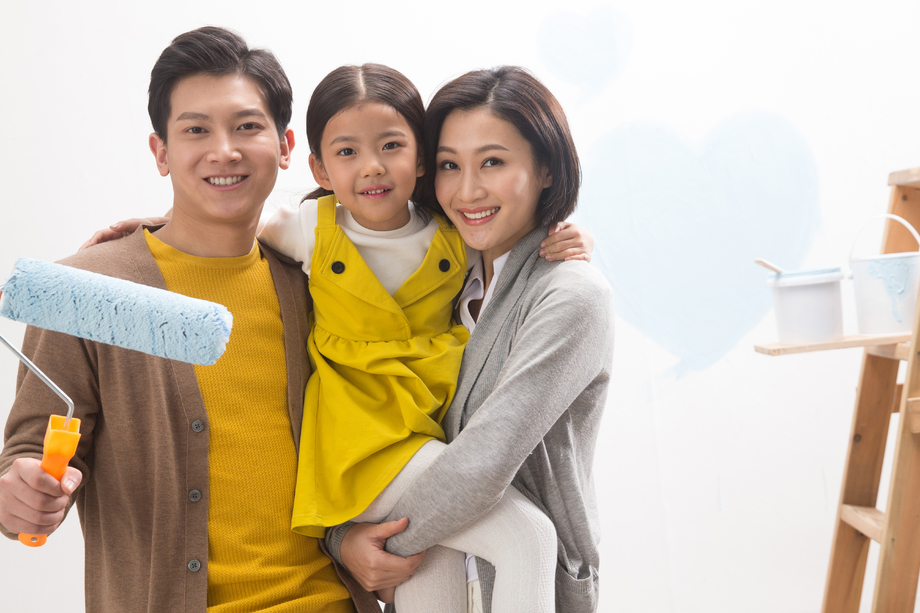 快乐家庭装修房子图片 快乐家庭装修房子图片