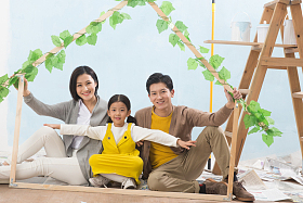 快乐家庭装修房子照片