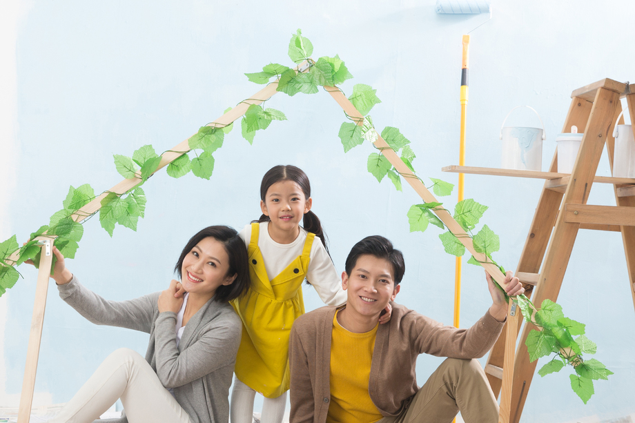 快乐家庭装修房子图片 快乐家庭装修房子图片