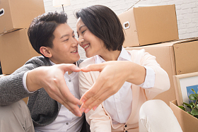 浪漫夫妇图片
