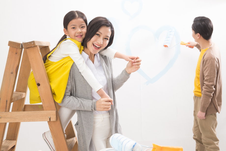 快乐家庭装修房子照片 快乐家庭装修房子照片