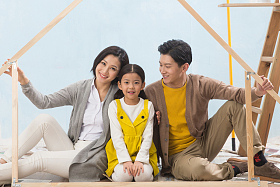 快乐家庭装修房子图片