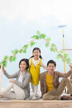 快乐家庭装修房子照片