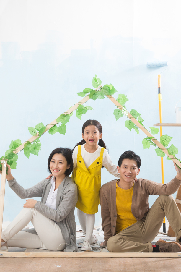 快乐家庭装修房子照片 快乐家庭装修房子照片