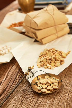 传统中药部分材料