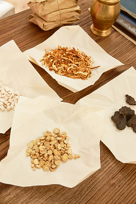 传统中药部分材料图片