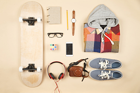 女性个人随身用品图片