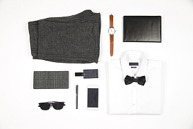 男性个人随身用品照片