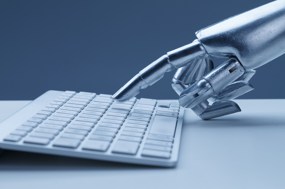 机械手与键盘 机械手与键盘