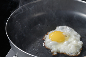煎鸡蛋照片
