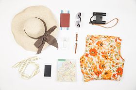 女性个人随身用品图片