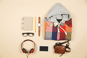 女性个人随身用品图片