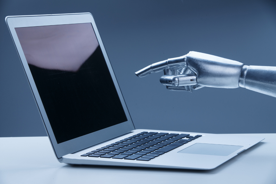 机械手与掌上电脑 机械手与掌上电脑