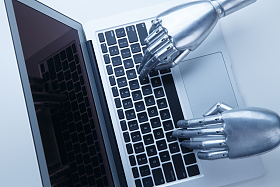 机械手与掌上电脑