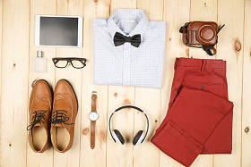 男性个人随身用品图片