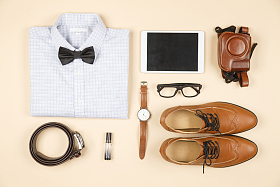 男性个人随身用品图片