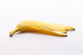 香蕉皮图片