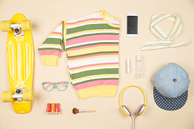 女性个人随身用品图片