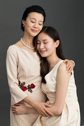 幸福母女