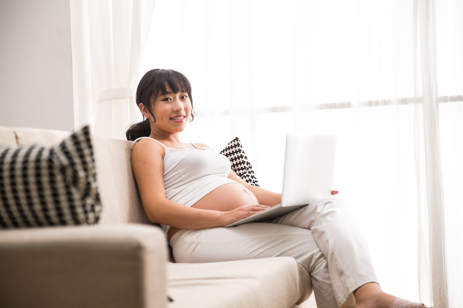 孕妇使用电脑 孕妇使用电脑