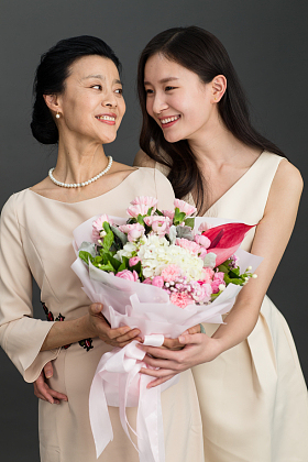 幸福母女照片